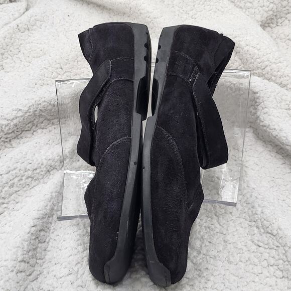 Footprints Birkenstock Pittsburgh Mary Jane Shoes Black Suede size EU 42 US 11.5 - Picture 3 of 7